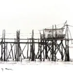 Dessins – Bord de mer_002 — Georges Roux