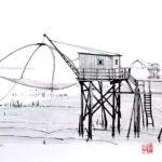 Dessins – Bord de mer_003 — Georges Roux