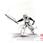 Dessins – Kendo Iaido Sumo_014 — Georges Roux