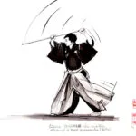 Dessins – Kendo Iaido Sumo_015 — Georges Roux