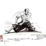 Dessins – Kendo Iaido Sumo_018 — Georges Roux