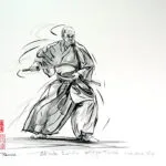 Dessins – Kendo Iaido Sumo_020 — Georges Roux