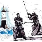 Dessins – Kendo Iaido Sumo_023 — Georges Roux