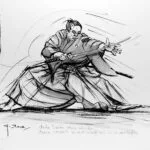 Dessins – Kendo Iaido Sumo_028 — Georges Roux