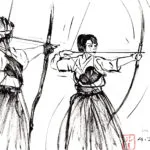 Dessins – Kendo Iaido Sumo_047 — Georges Roux