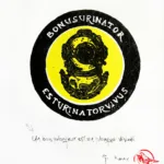 Linogravure Plongeur02 — Georges Roux